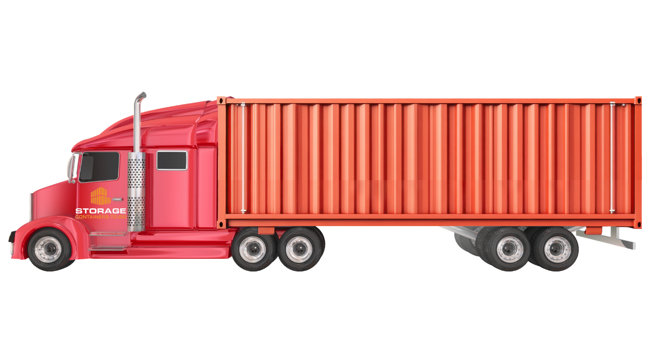 Storage Containers To Go truck